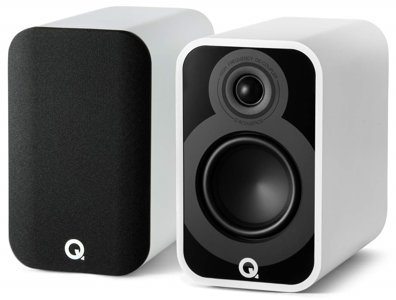 Q Acoustics 5010 wit - paar - Boekenplank speaker