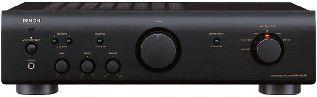 Denon PMA-500AE zwart - Stereo versterker