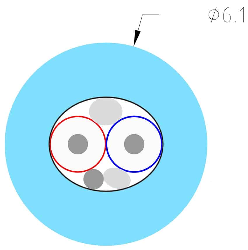 Supra DAC-X 1,0 m. - RCA kabel