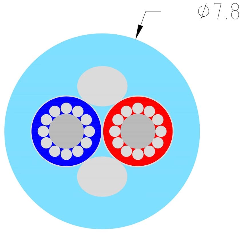 Supra EFF-ISL 2,0 m. - RCA kabel