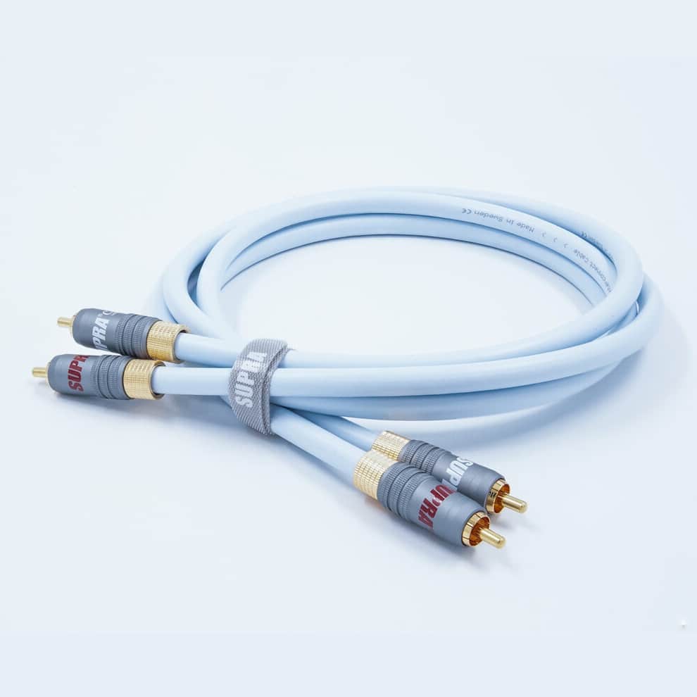 Supra EFF-IX 2,0 m. - RCA kabel