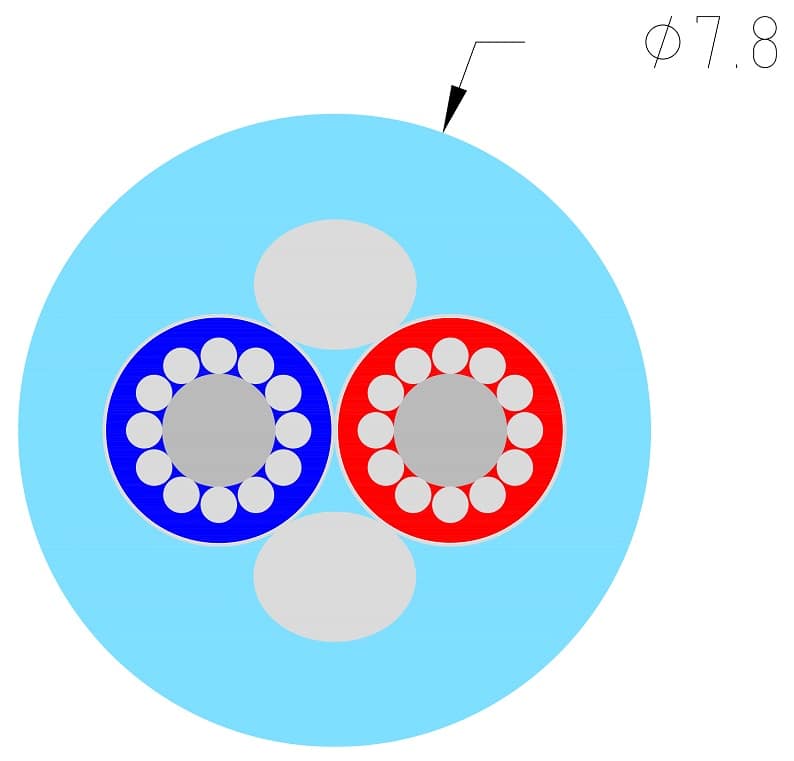 Supra EFF-IX 1,0 m. - RCA kabel