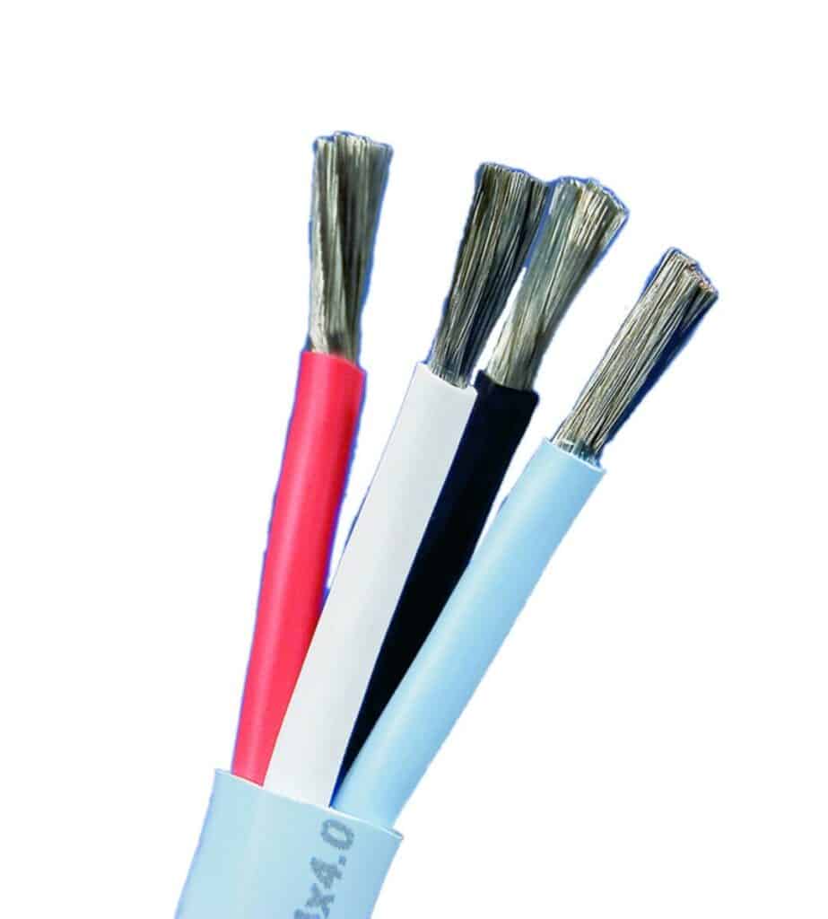 Supra Rondo 4×4,0mm2 ice blue - Luidsprekerkabel