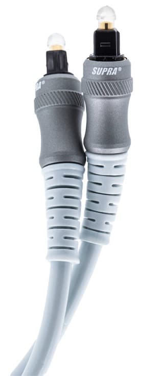 Supra ZAC Toslink 1,0 m. - Optische kabel