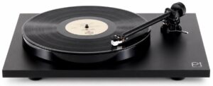 Rega Planar 1 zwart mat