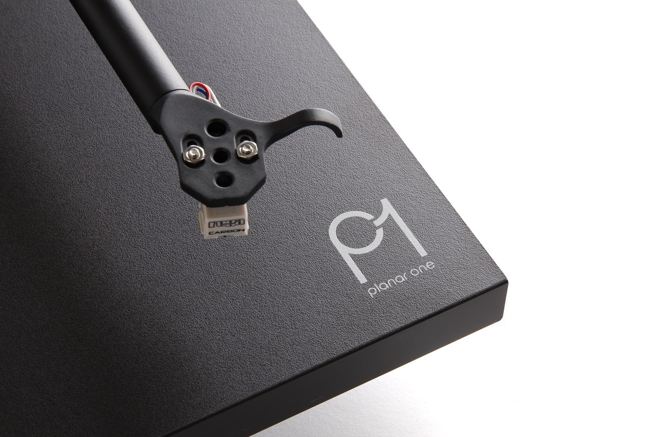 Rega Planar 1 zwart mat - Platenspeler
