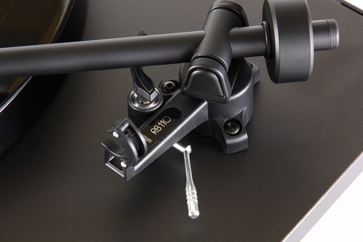 Rega Planar 1 zwart mat - Platenspeler