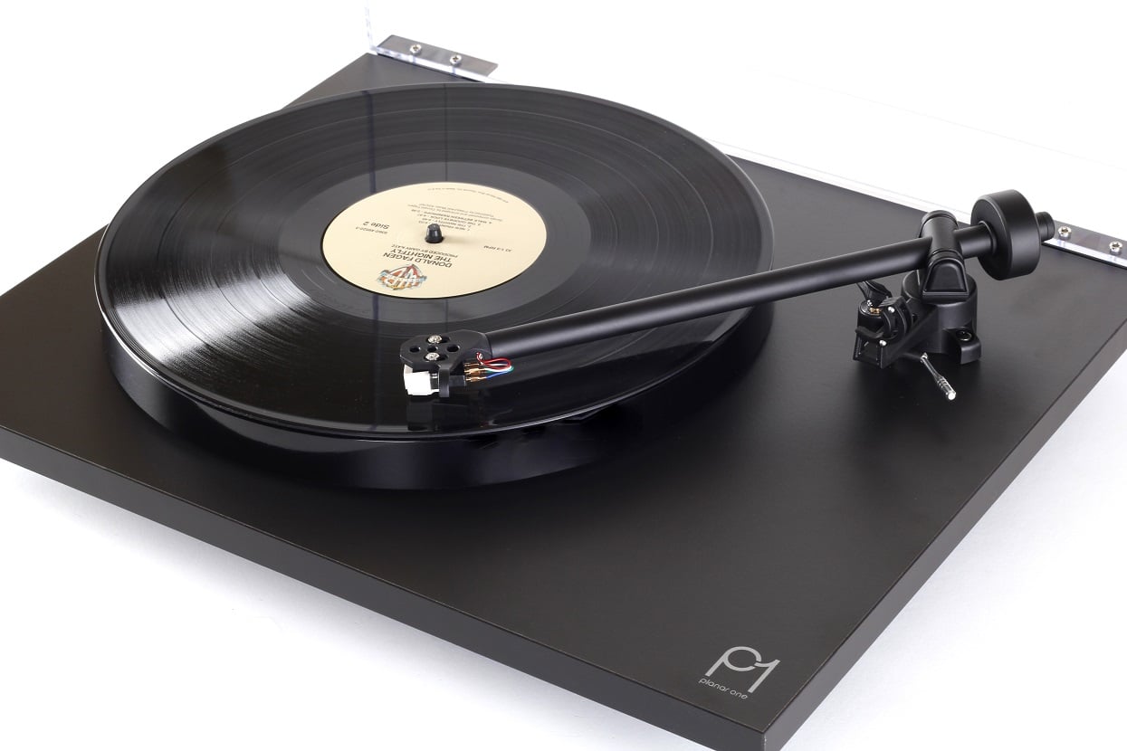 Rega Planar 1 zwart mat - Platenspeler