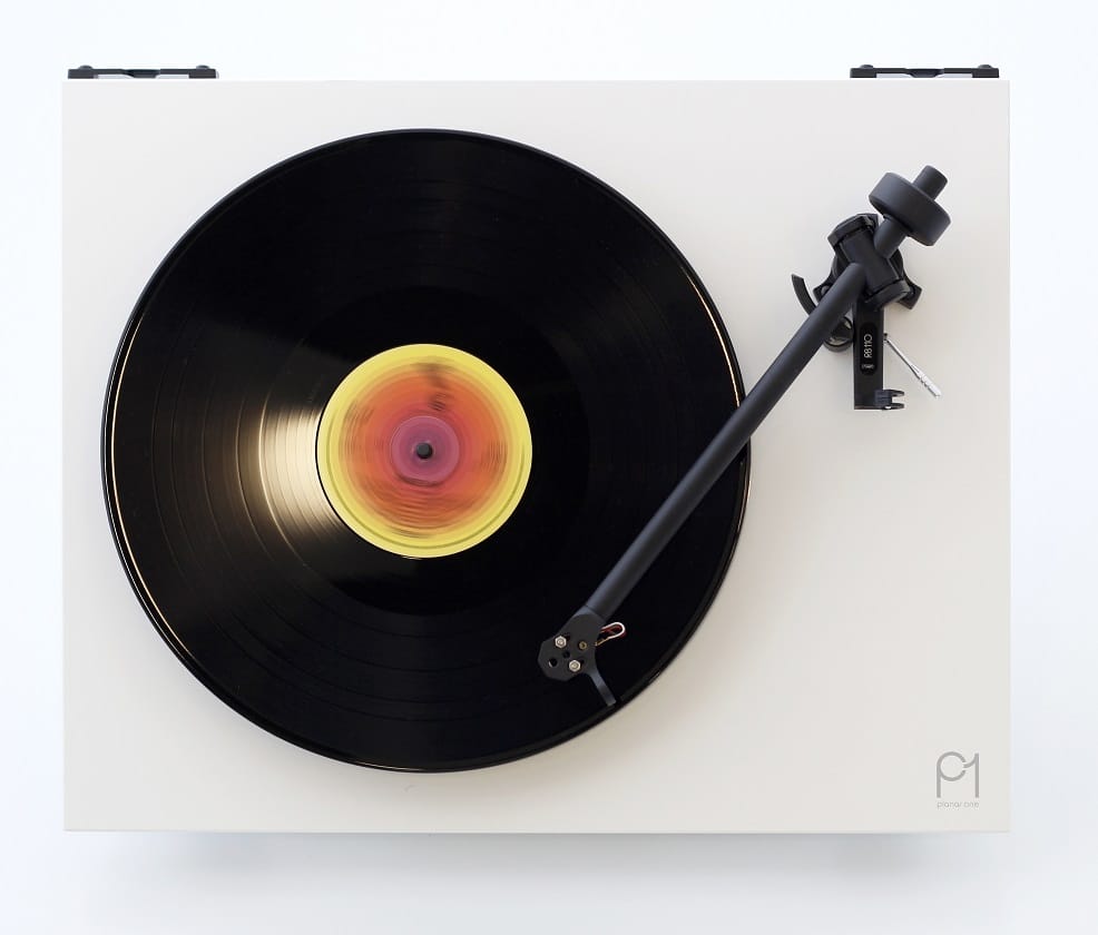 Rega Planar 1 wit mat - Platenspeler