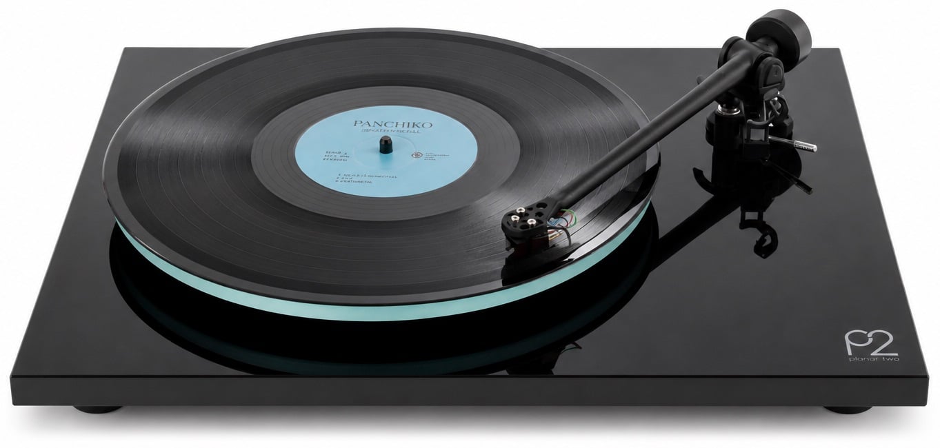 Rega Planar 2 Nd3 zwart hooglans