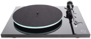 Rega Planar 2 Carbon zwart hoogglans