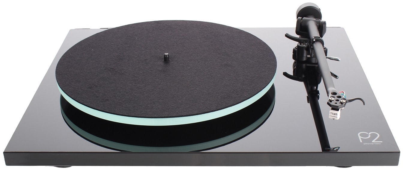 Rega Planar 2 Carbon zwart hoogglans
