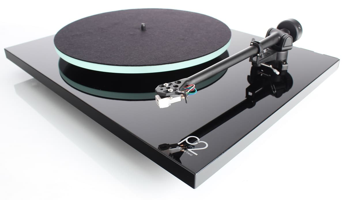 Rega Planar 2 Carbon zwart hoogglans - Platenspeler