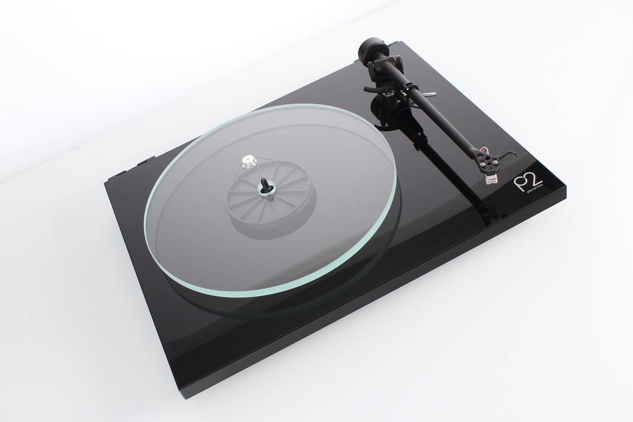 Rega Planar 2 Carbon zwart hoogglans - Platenspeler