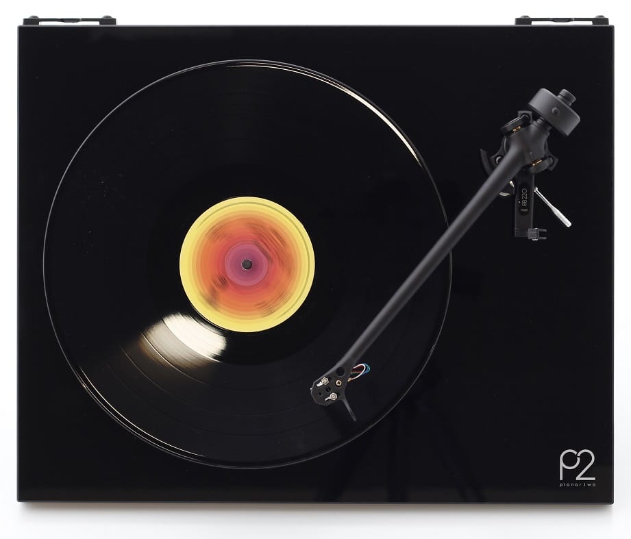 Rega Planar 2 Carbon zwart hoogglans - Platenspeler