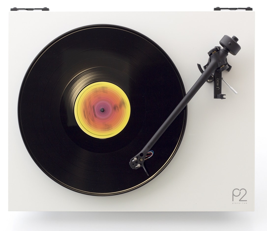 Rega Planar 2 Carbon wit hooglans - Platenspeler
