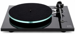 Rega Planar 3 zwart hoogglans