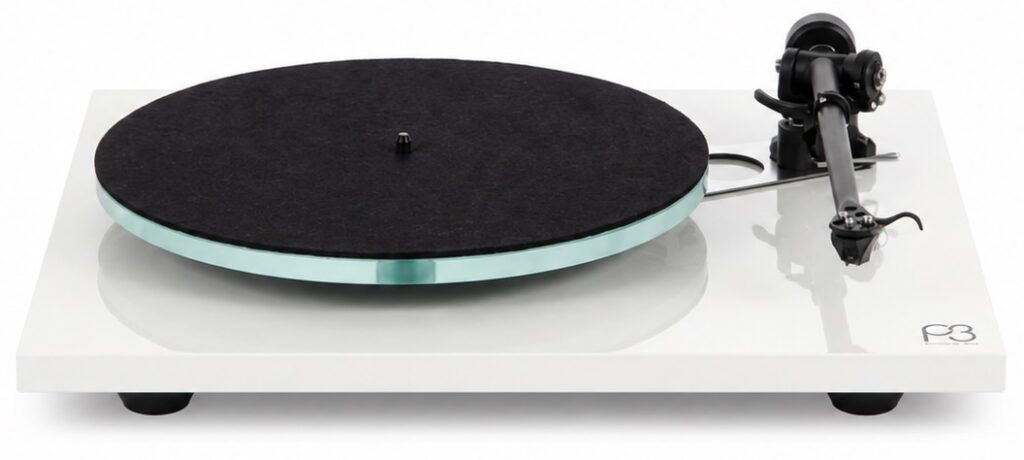 Rega Planar 3 Nd5 wit hoogglans