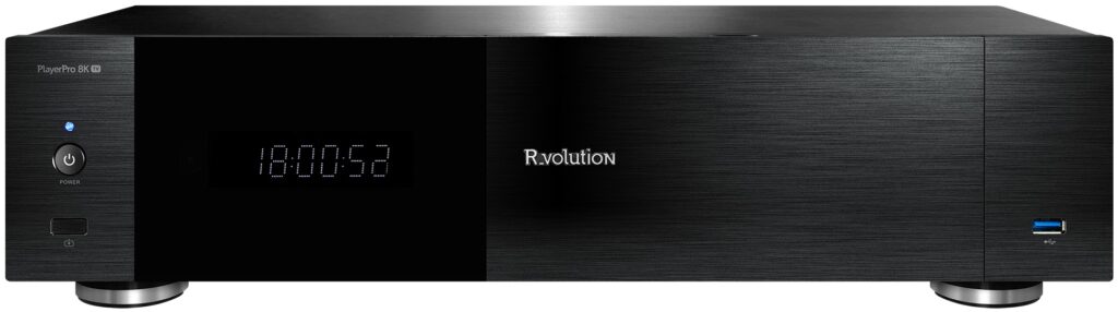 R_volution Player Pro 8K TV