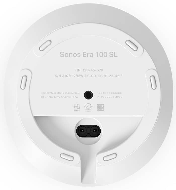 Sonos Era 100 SL wit - Wifi speaker