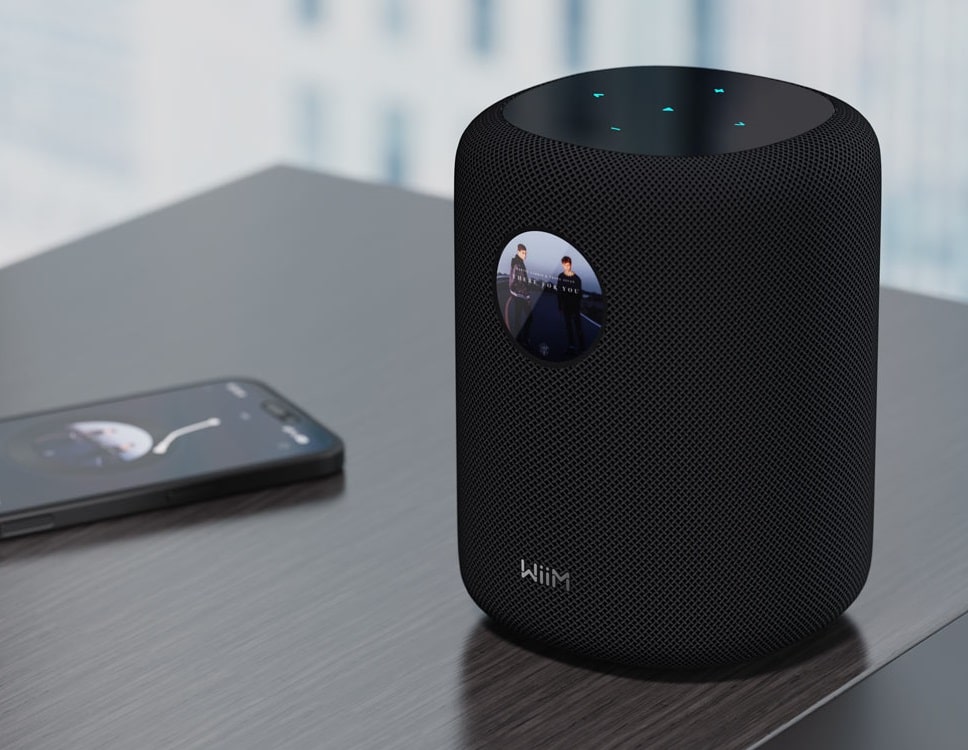 WiiM Sound zwart - lifestyle - Wifi speaker