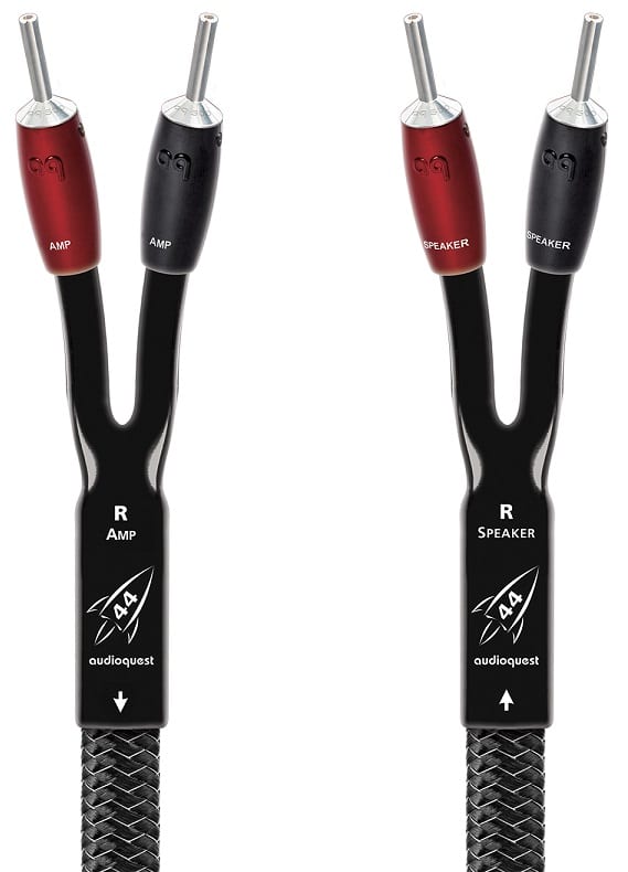 AudioQuest Rocket 44 FR | Banaan | 2,0 m. - Luidsprekerkabel