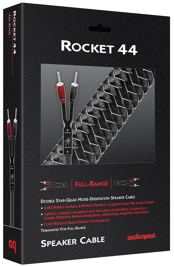 AudioQuest Rocket 44 FR | Banaan | 2,0 m. - Luidsprekerkabel