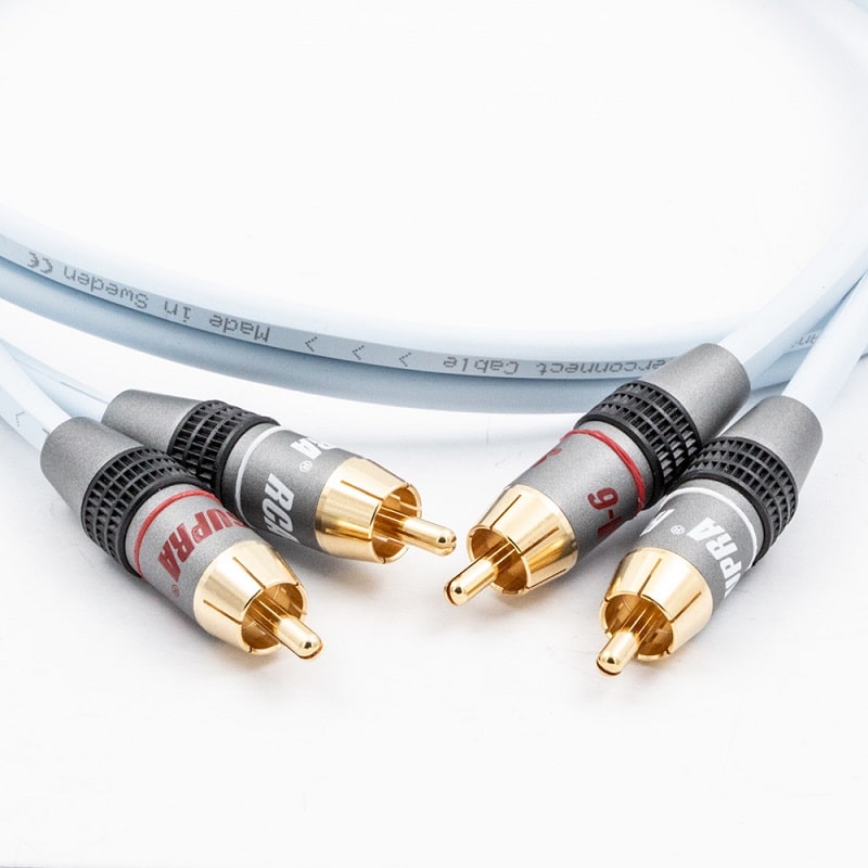 Supra Dual-RCA 5,0 m. - RCA kabel