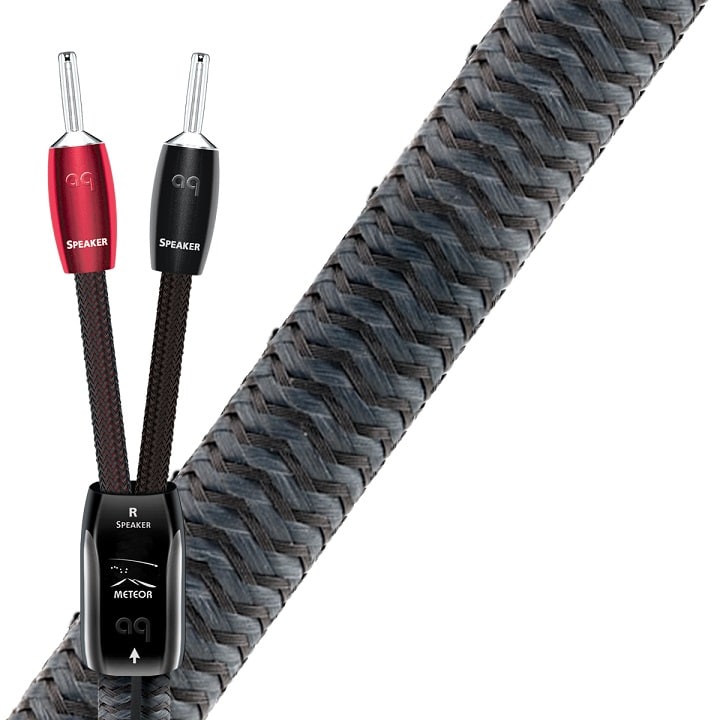 AudioQuest Meteor Bi-Wire 1,0 m. - Luidsprekerkabel