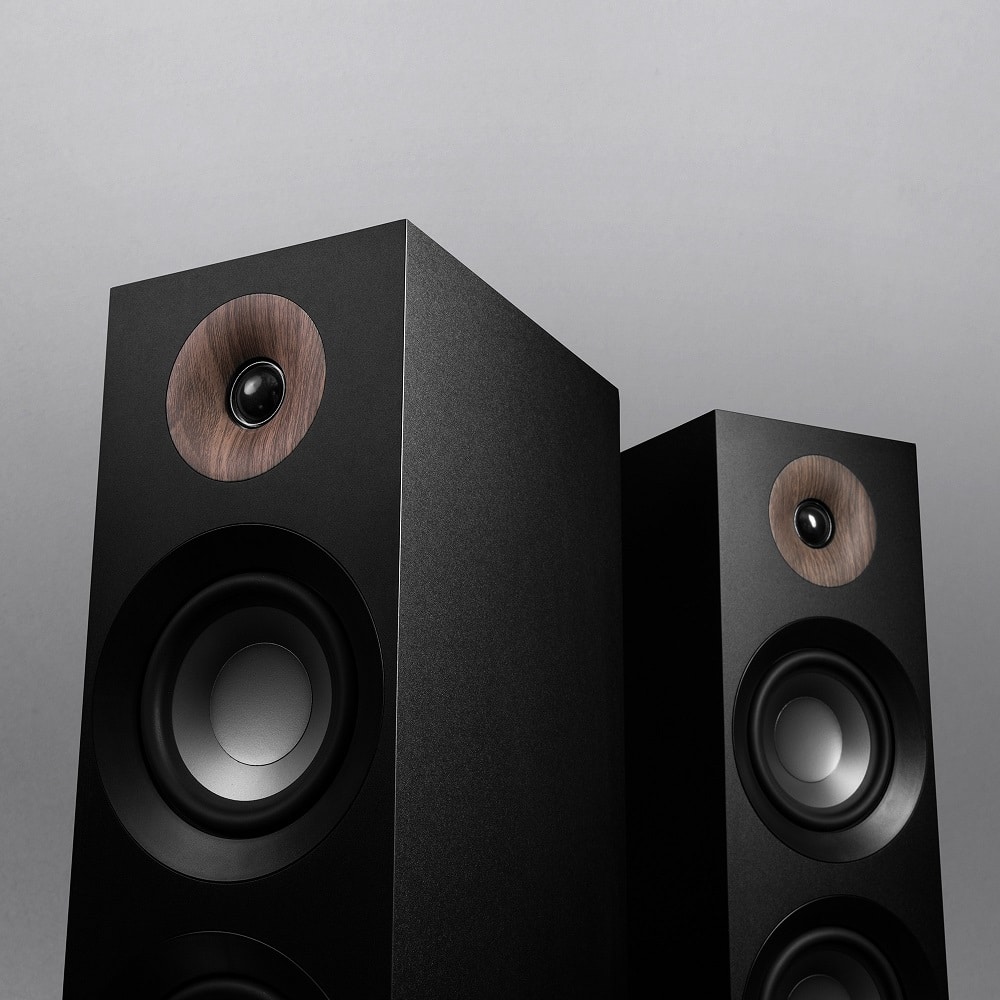 Jamo Studio S 809 zwart - detail - Zuilspeaker