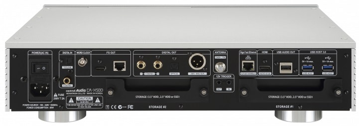 CocktailAudio X50D zilver (inruil) - achterkant - Audio streamer