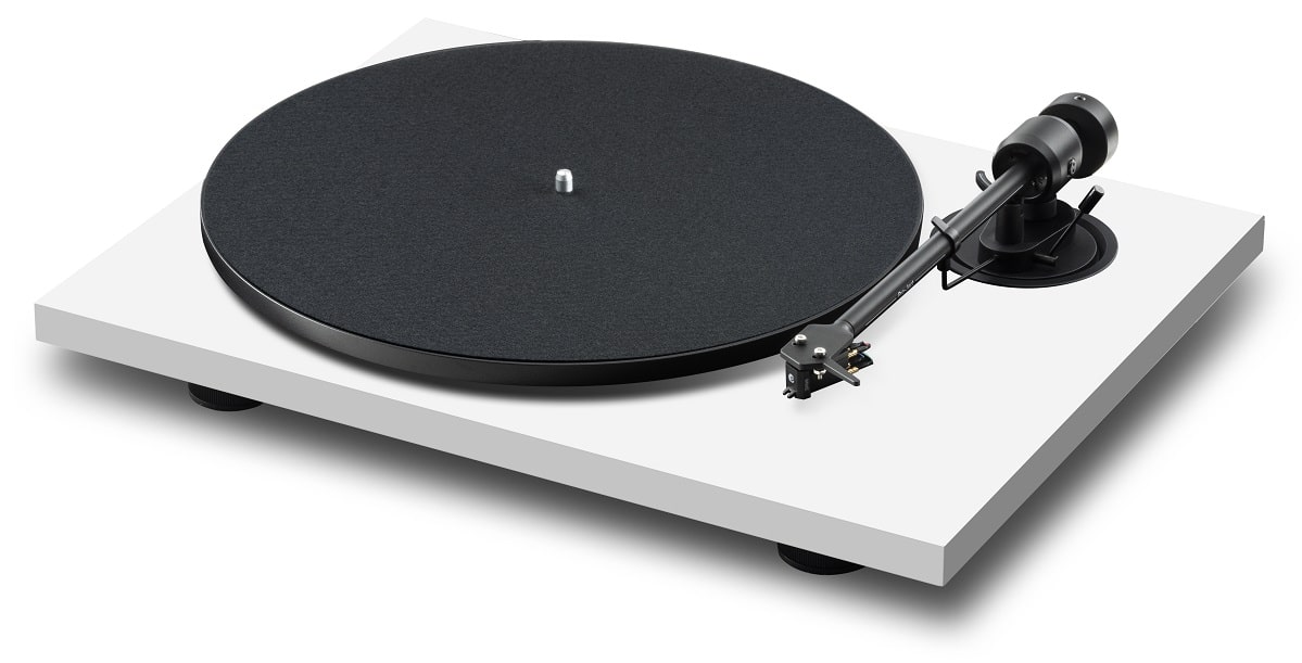 Pro-Ject E1.2 BT wit satijn - Platenspeler