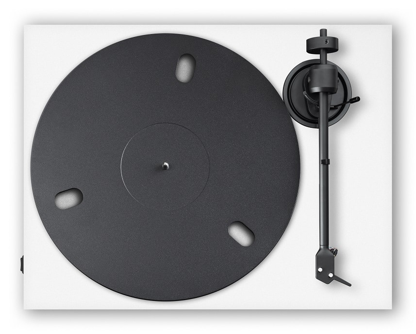 Pro-Ject E1.2 BT wit satijn - Platenspeler