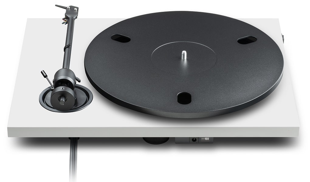 Pro-Ject E1.2 BT wit satijn - Platenspeler