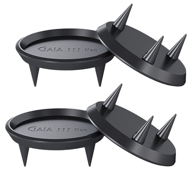 IsoAcoustics Gaia III Neo Carpet Disks - Speaker spike