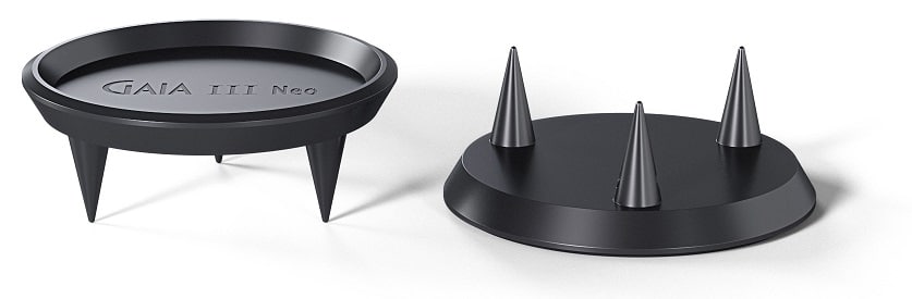 IsoAcoustics Gaia III Neo Carpet Disks - Speaker spike