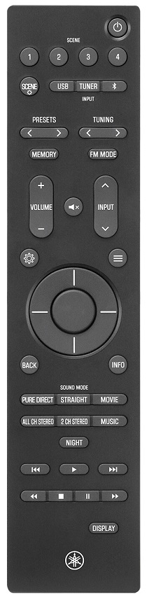 Yamaha RX300A zwart - AV Receiver