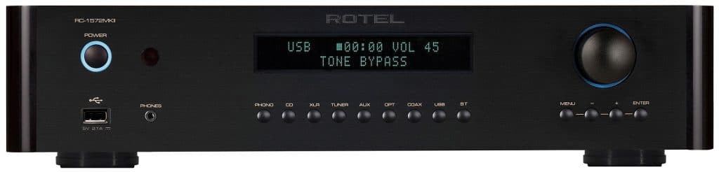 Rotel RC-1572 mkII zwart (inruil) - Voorversterker