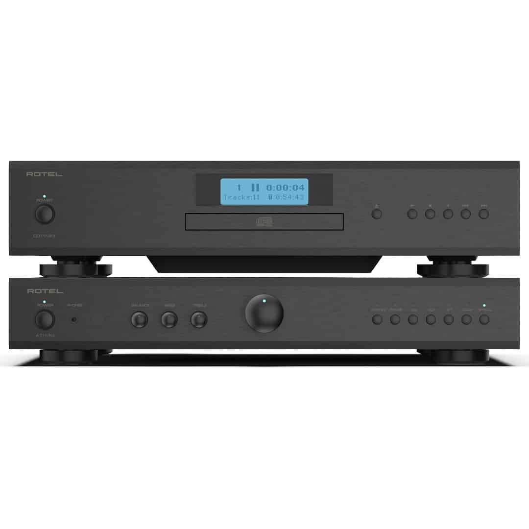 Rotel CD-11 mkII zwart (inruil) - setcombinatie - CD speler