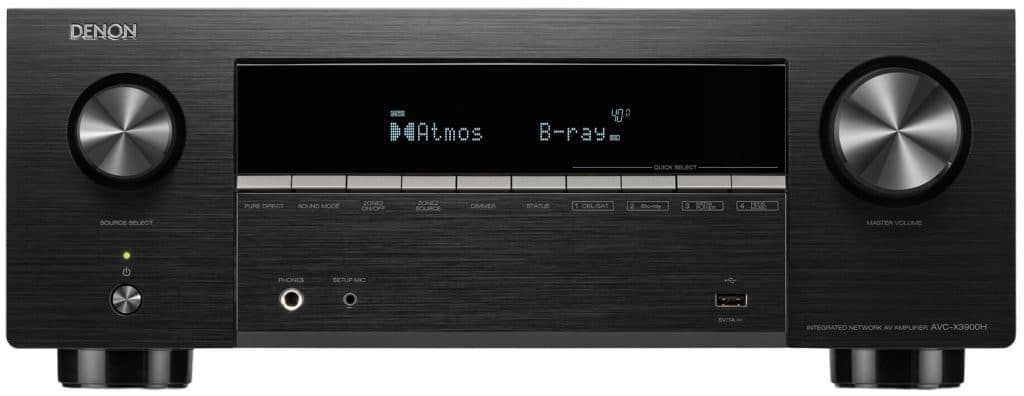 Denon AVC-X3900H zwart