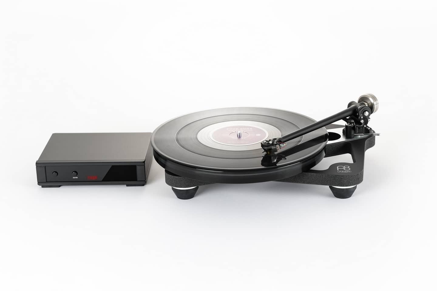 Rega Planar 8 Nd7 grijs mat - Platenspeler