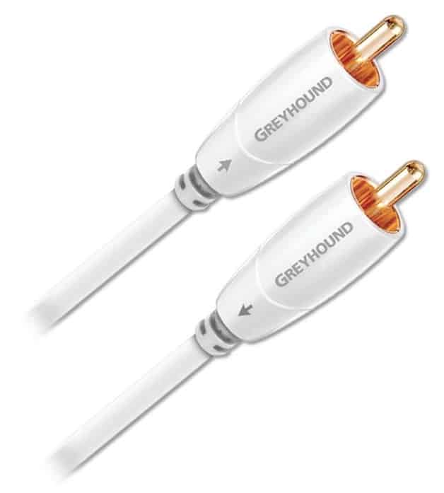 AudioQuest Sub Greyhound 8,0 m. - Subwooferkabel