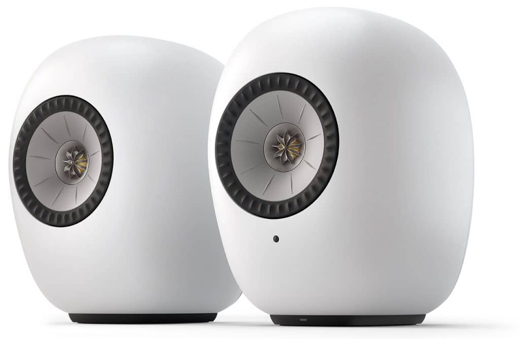 KEF LS Luxe mineral white