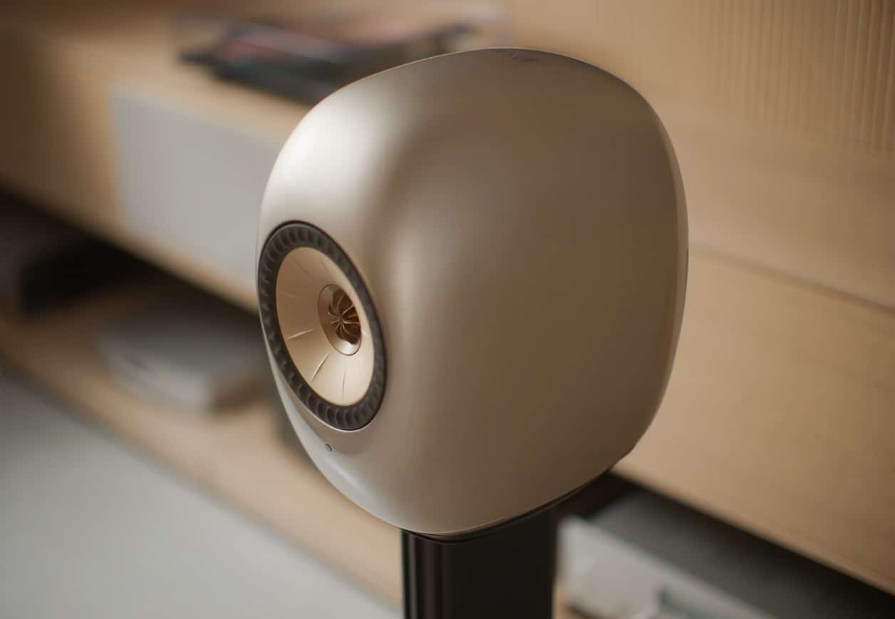 KEF LS Luxe Floor Stands slate grey - Speaker standaard