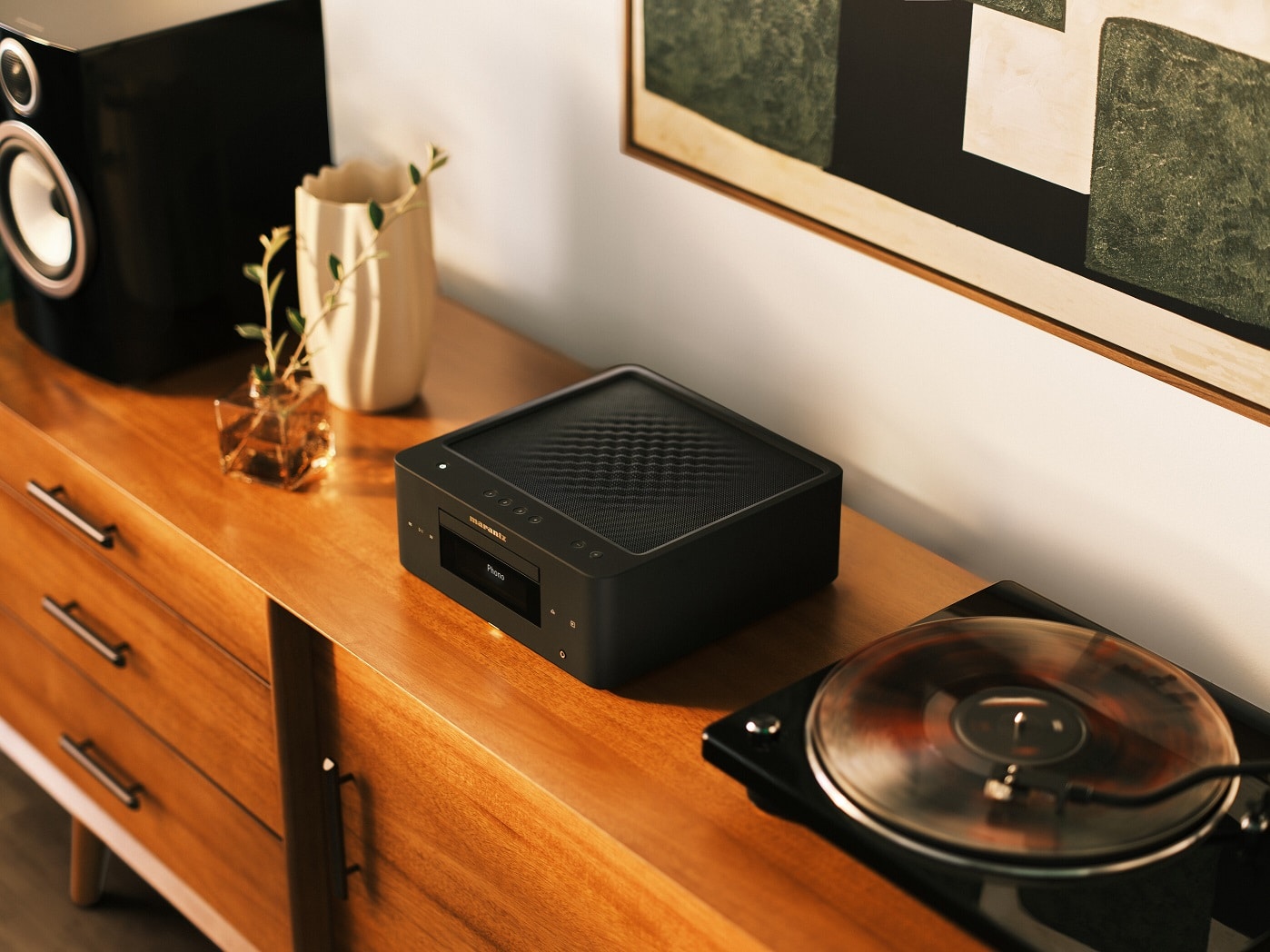 Marantz MCR 60n DAB zwart - Stereo receiver
