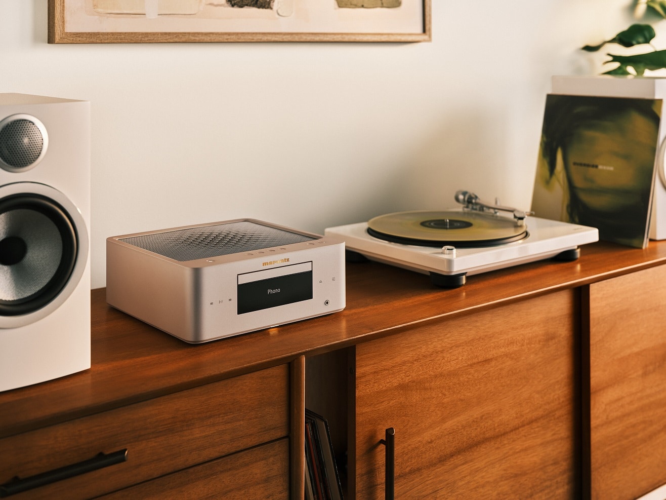 Marantz MCR 60n DAB champagne/goud - Stereo receiver