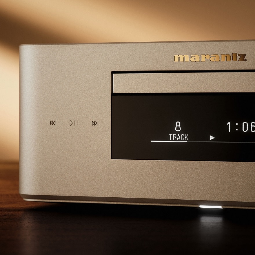 Marantz MCR 60n DAB champagne/goud - Stereo receiver