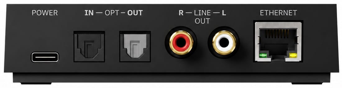 HiFi ROSE RW800 zwart - Audio streamer